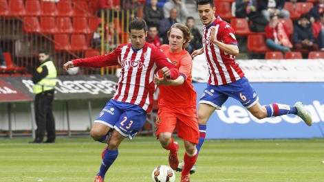 Liga Adelante: Resumen del Sporting 0-0 Barcelona B