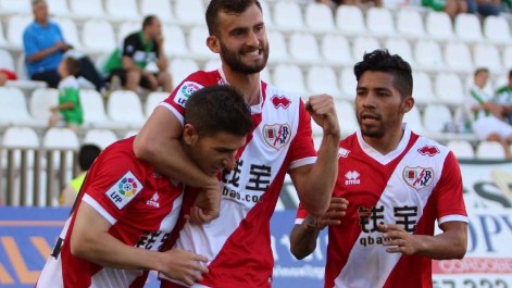 Gol de Embarba (1-2) en el C�rdoba-Rayo