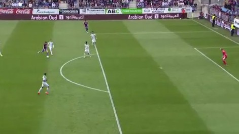 Encuentro de la jornada 38 de la temporada 2014-15.