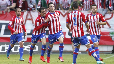 El Sporting de Gij�n venci� 2 a 0 al Tenerife