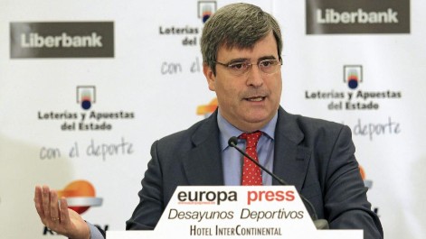 El Secretario de Estado para el deporte avisa.