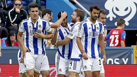 Liga BBVA (J9): Resumen del Levante 0-4 Real Sociedad