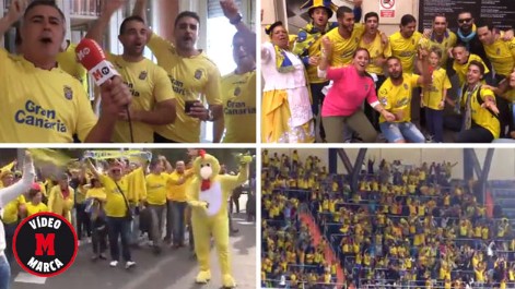 La fiesta amarilla en su vuelta al Bernab�u