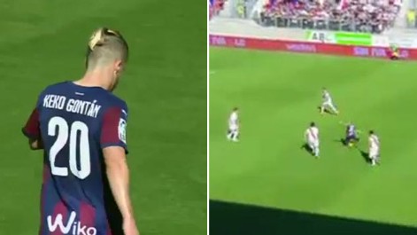 �Larguerazo desde 30 metros de Keko!