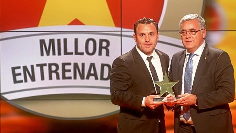 Sergio, mejor entrenador catal�n del a�o