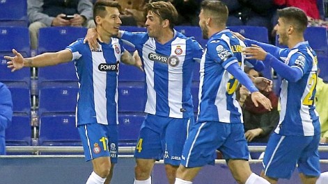 Doblete de Hern�n en el Espanyol-M�laga