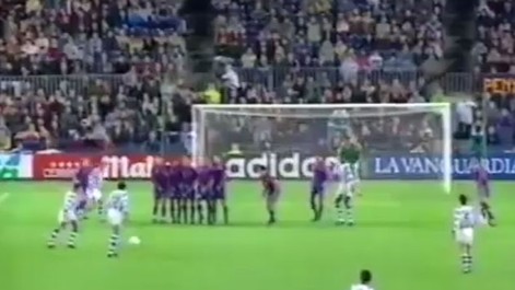 Eusebio marc� de falta con el Valladolid en el Camp Nou