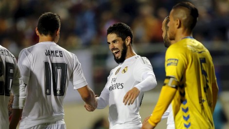 Doblete de Isco en el C�diz-Real Madrid