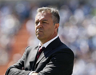 Ferrando durante un partido con el N�stic