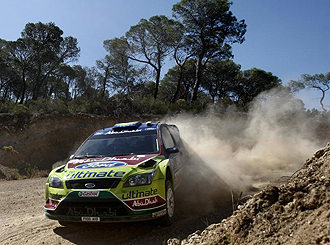 Hirvonen durante una especial de este domingo