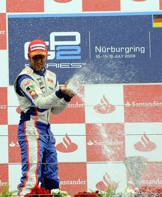 El piloto espa�ol Rold�n Rodr�guez.