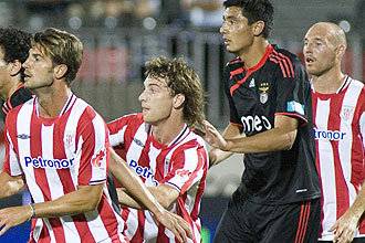 El Athletic disputa un partido de pretemporada contra el Benfica