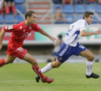 Numancia y Zaragoza se enfrentaron en Los Pajaritos