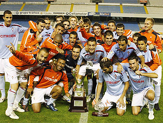 El Celta celebra el t�tulo