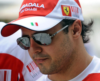 El piloto brasile�o Felipe Massa