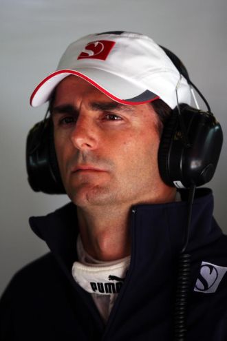 El piloto espa�ol Pedro Mart�nez de la Rosa