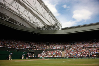 Imagen de la Pista Central del All England Club.