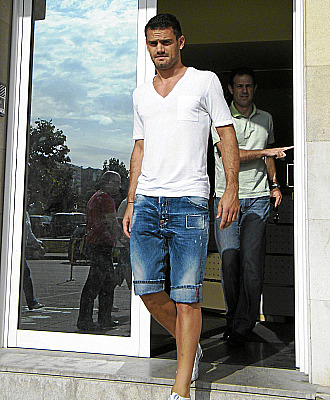 El jugador griego, tras pasar el reconocimiento m�dico