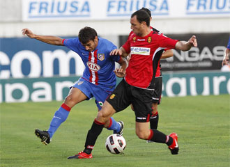 Salvio, durante el encuentro ante el Mallorca de esta misma semana.