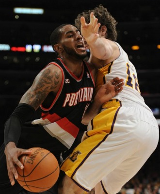 LaMarcus Aldridge ante Pau Gasol