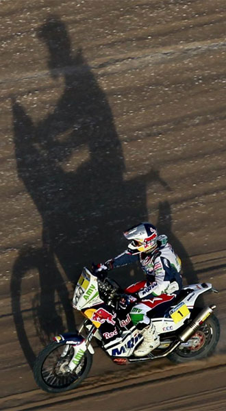 Marc Coma, en la 6� etapa.