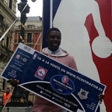 Jrue Holiday presenta la venta de entradas para el Bilbao-Sixers
