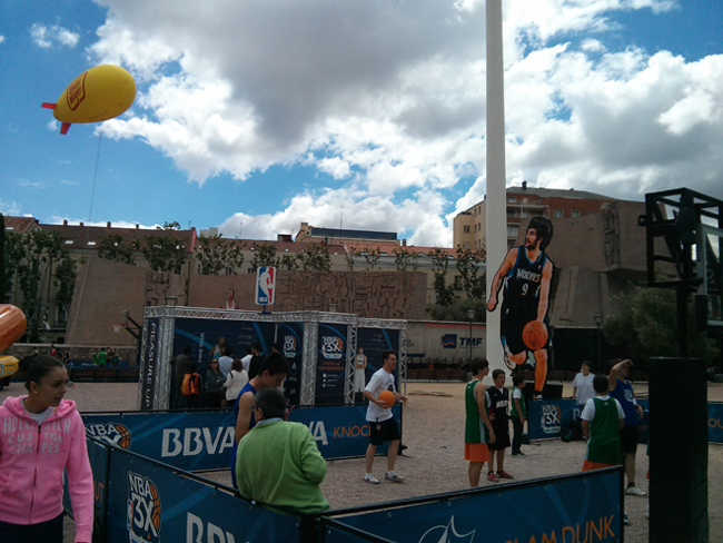 La NBA toma las calles de Madrid con su espectacular 3x