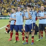 Ni Arbeloa ni Piqu� rindieron honores al campe�n