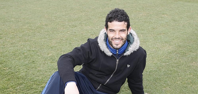 Casado, en una entrevista en el diario MARCA / DAVID MOIRON (MARCA)