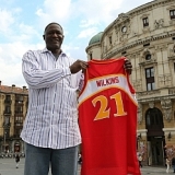 Dominique Wilkins reina en Bilbao antes de conquistar Barcelona