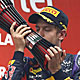 Vettel gana a lo tetracampe�n