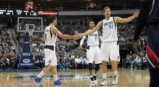 Calder�n se hincha a repartir y Nowitzki y Ellis ejecutan