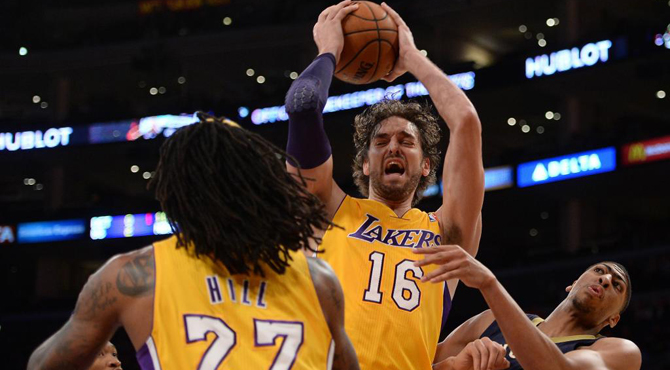 Pau Gasol y los Lakers se vengan de 'La Ceja'