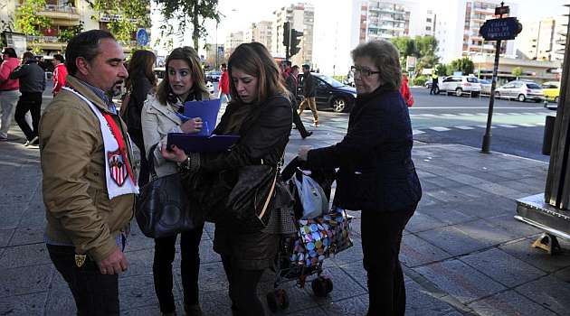 Firmas para el indulto de Del Nido antes del Sevilla-Getafe