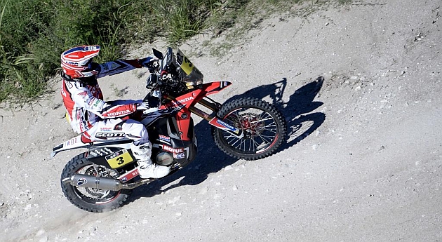 Joan Barreda fue tercero en la segunda etapa / Foto: AFP
