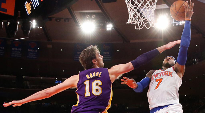Pau Gasol se asienta como 'Mr. Doble-doble' en el Madison
