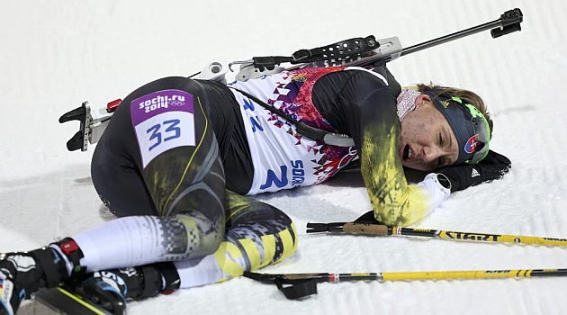 La eslovaca Kuzmina revalida el
oro en los 7,5 kil�metros esprint