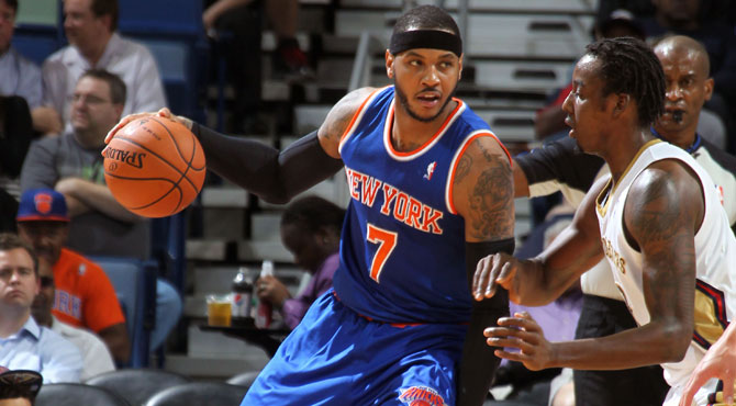 Abucheos a Deron Williams y 42 puntos de Carmelo en la jornada NBA