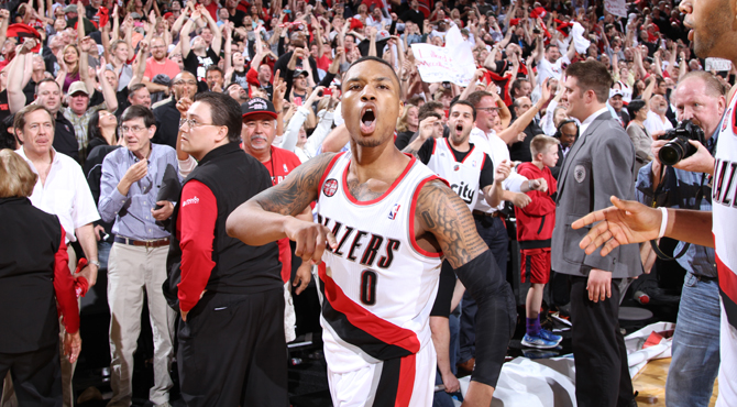 Lillard rompe la maldici�n de los Blazers y deja a Superman sin su ansiado anillo