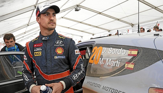 Dani Sordo durante el Rally de Portugal