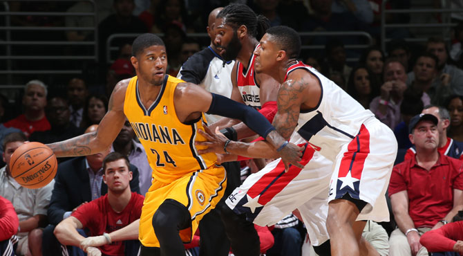 Paul George y la defensa claves de la resurrecci�n de los Pacers ante los Wizards