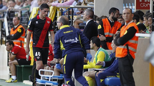 Borja L�pez tiene roto el ligamento cruzado de la rodilla izquierda