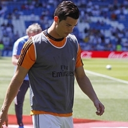 Cristiano volvi� a resentirse de su lesi�n muscular