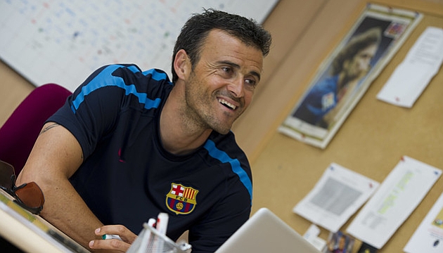 Luis Enrique, nuevo entrenador del Bar�a