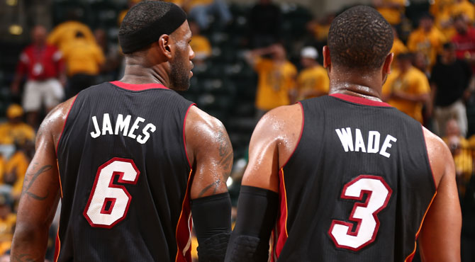 Wade propone y LeBron dispone ante los Sex Pacers