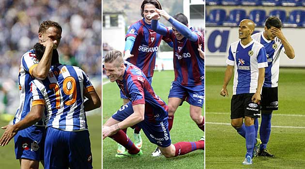 Sonrisas y l�grimas; un domingo
clave para ascenso y... descenso