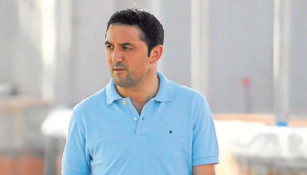Braulio V�zquez durante su etapa en el Valencia / Foto: VICENTE RODR�GUEZ