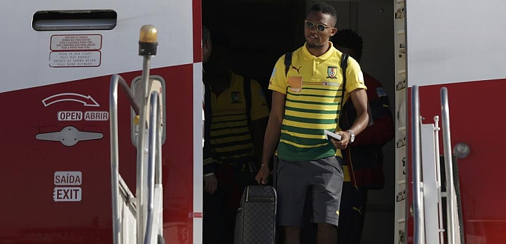 Camer�n por fin est� en Brasil