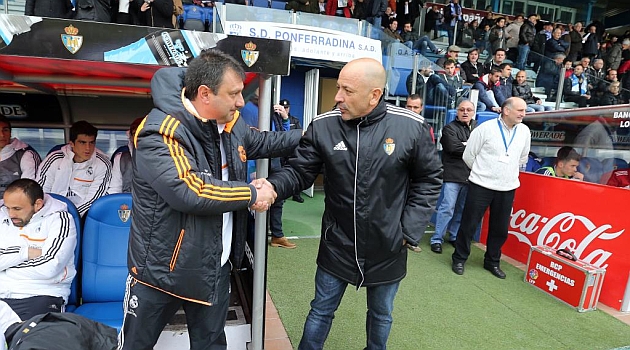 Jos� Manuel D�az y Claudio Barrag�n, esta temporada en El Toral�n / Ana F. Barredo (Marca)