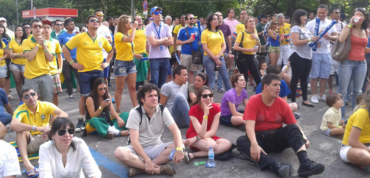 Tensi�n y emoci�n en la Hyundai Fan Park